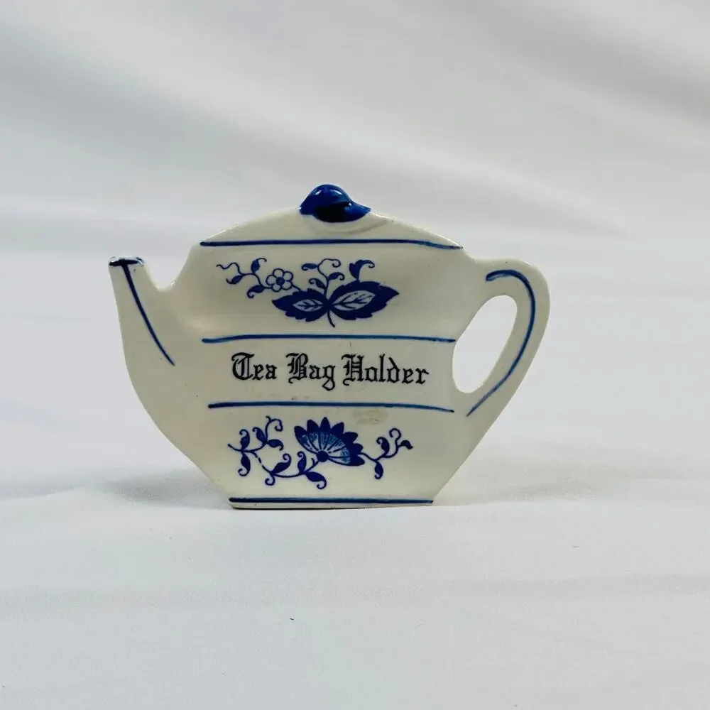 Vintage Ceramic Tea Bag Holder